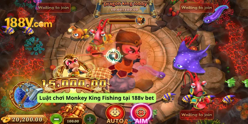 Luật chơi Monkey King Fishing tại 188v bet